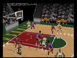 Kobe Bryant in NBA Courtside (Europe) In game screenshot